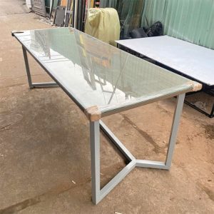Bàn họp kính cường lực cũ
