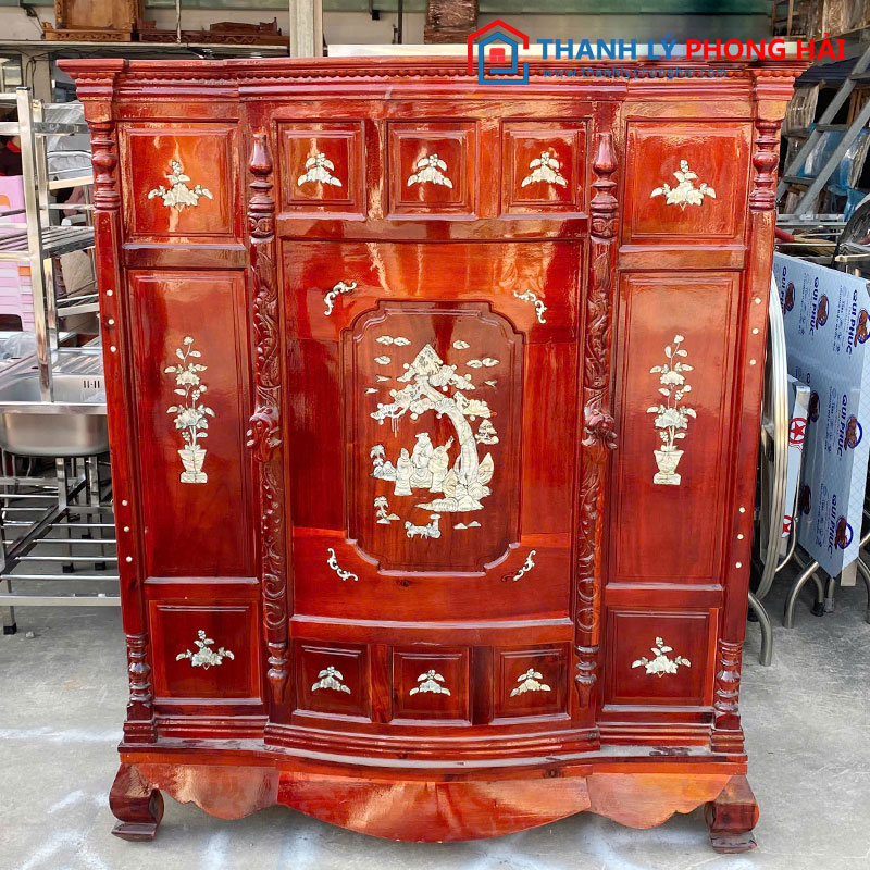 Tủ thờ cũ khảm xà cừ