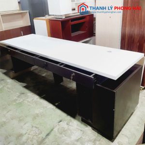 Bàn Giám Đốc 2m4 Thiết Kế Hiện Đại Cũ