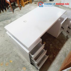 Bàn Giám Đốc Hiện Đại Trắng Cũ