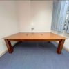 Bàn làm việc gỗ mdf 2m4 cũ