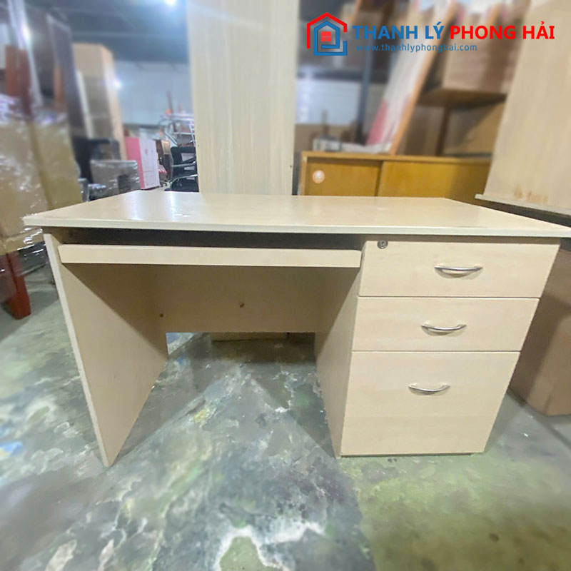 Bàn Làm Việc Có Hộc 1m2 Cũ