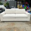 Thanh Lý Băng Sofa Trắng 2m2 Vải Canvas Mới 99%