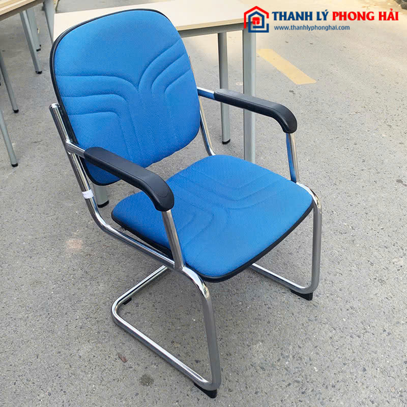 Thanh Lý Ghế Chân Quỳ Hòa Phát Đệm Xanh Chất Lượng