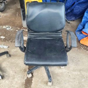 Ghế Xoay Bọc Da Đen Cũ Giá Rẻ