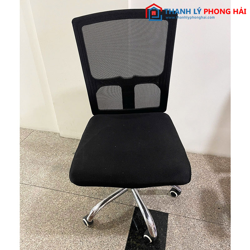 Ghế Xoay Không Tay Vịn Lưng Lưới Cũ Giá Rẻ