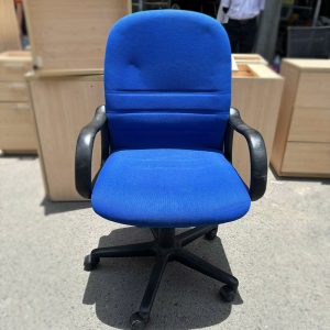 Ghế Xoay Nệm Vải Xám Cũ Cho Văn Phòng ( Nhiều Màu)