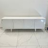 Kệ Tivi Màu Trắng 1m6 Kiểu Dáng Hiện Đại Cũ