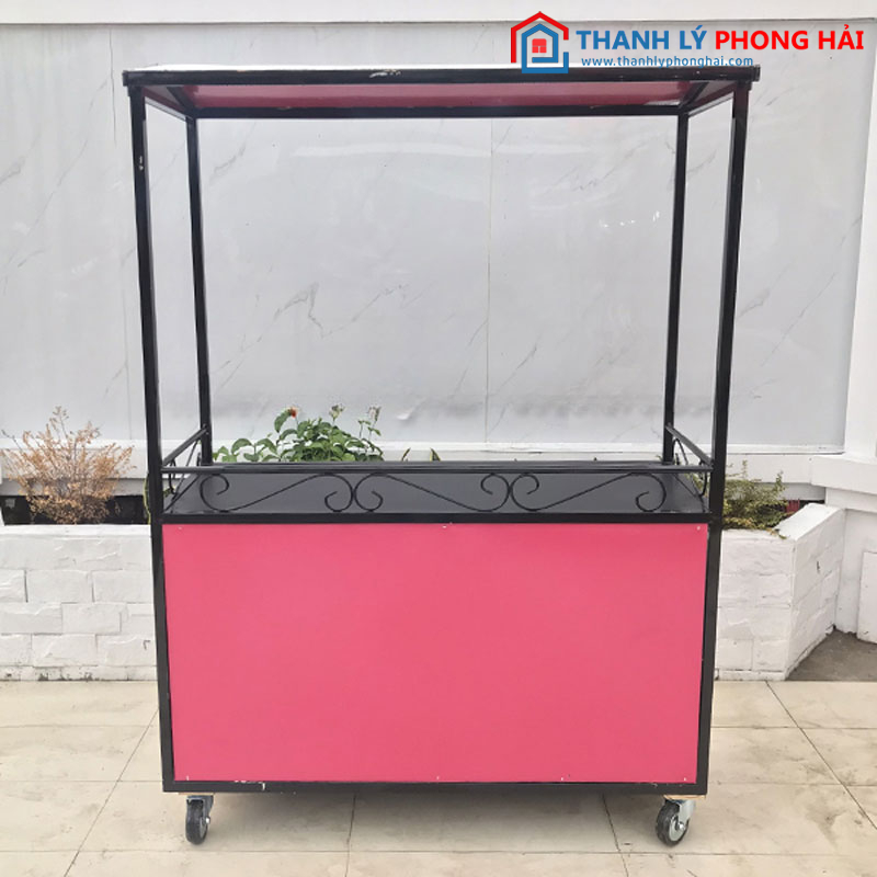 quầy take awat màu hồng