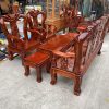 Thanh lý bộ salon chạm đào cũ