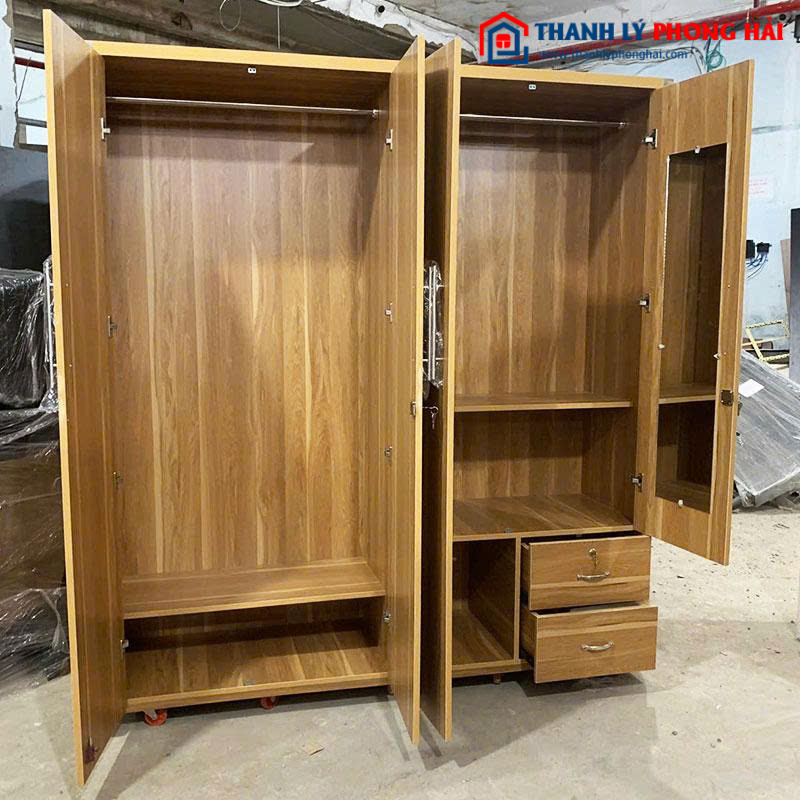 Thanh Lý Tủ Áo 4 Cánh Tồn Kho Mới 99%