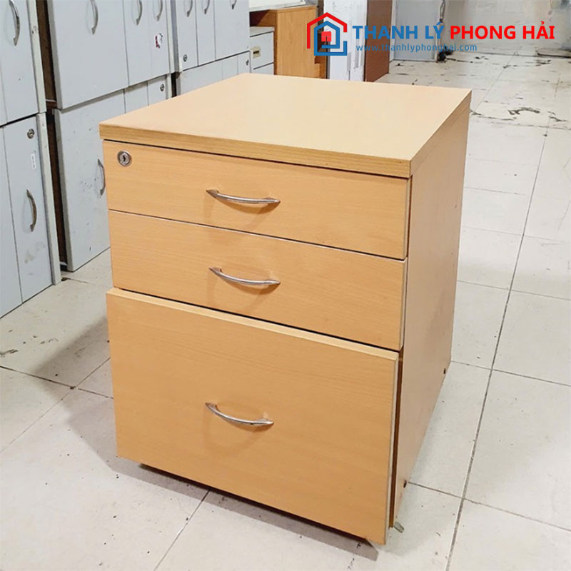 Tủ Cabin 3 Ngăn MDF Nhỏ Gọn Cũ