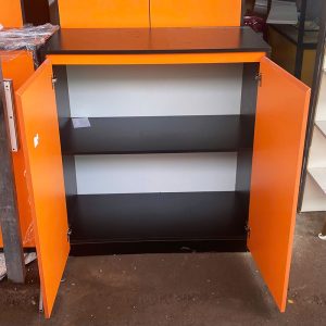 Tủ Hồ Sơ Màu Cam Gỗ MDF 1m Cũ