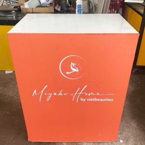 Tủ Hồ Sơ MDF 75cm Màu Cam Cũ