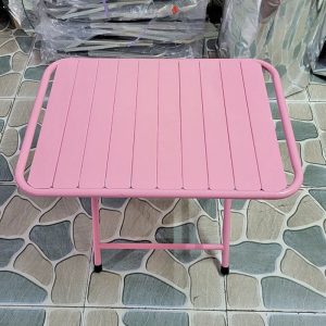 bàn xếp cafe màu vàng