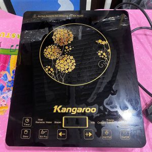 Bếp Điện Kangaroo In Hoa Văng Vàng Cũ