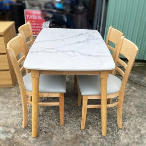 Bộ Bàn Ăn Gỗ Tự Nhiên 1