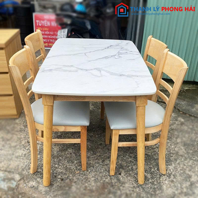 Bộ Bàn Ăn Gỗ Tự Nhiên 1