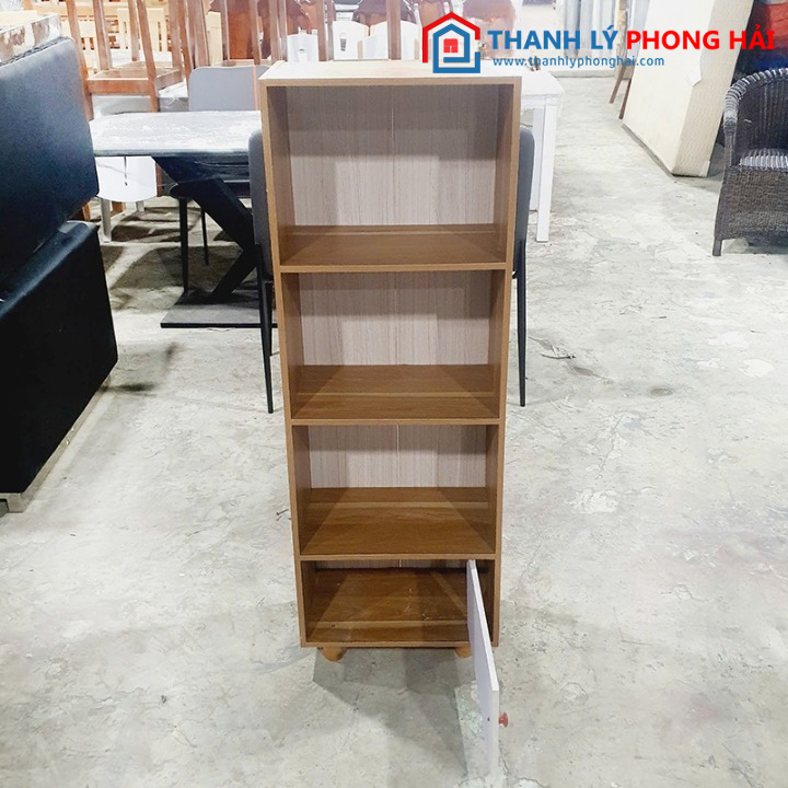 Kệ Gỗ Cũ Phong Cách Hiện Đại 1m17 Cũ