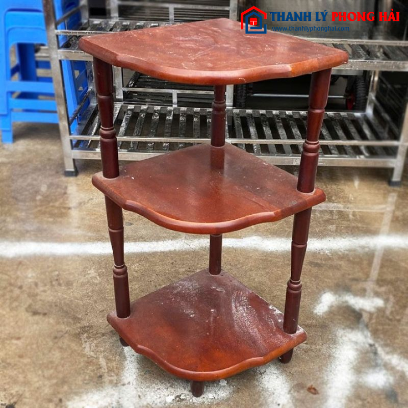 Kệ Trưng Bày Gỗ 3 Tầng 40cm 2