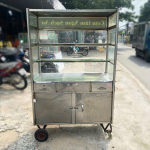 Quầy Di Động Bán Đồ Ăn Cũ 1m1 tiện lợi