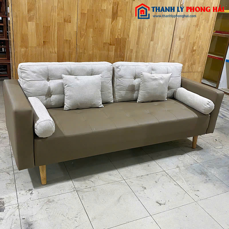 Sofa Băng Vải Canvas Cũ 2m 11
