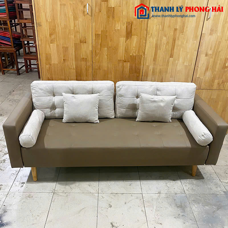 Sofa Băng Vải Canvas Cũ 2m 12