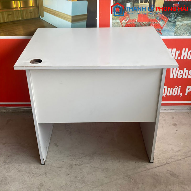 Bàn Làm Việc Cũ 80cm Có Hộc Kéo Và Bửng Che