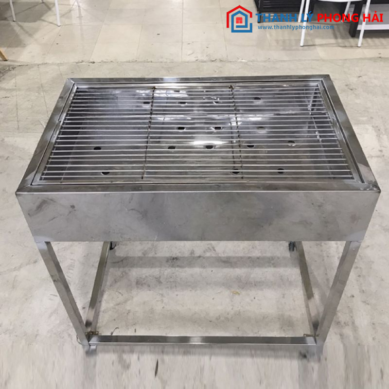 Bếp nướng inox hàng mới 99%
