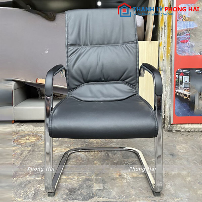 Thanh Lý Ghế Chân Quỳ Bọc PU Sang Trọng Mới 99%