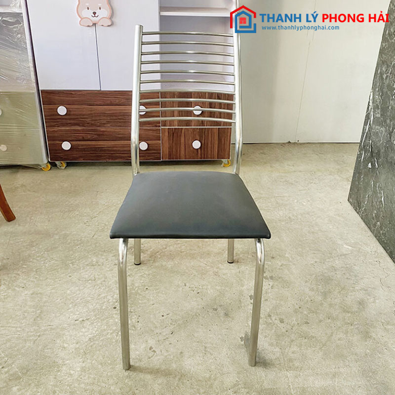 Thanh lý ghế inox lót nệm cũ