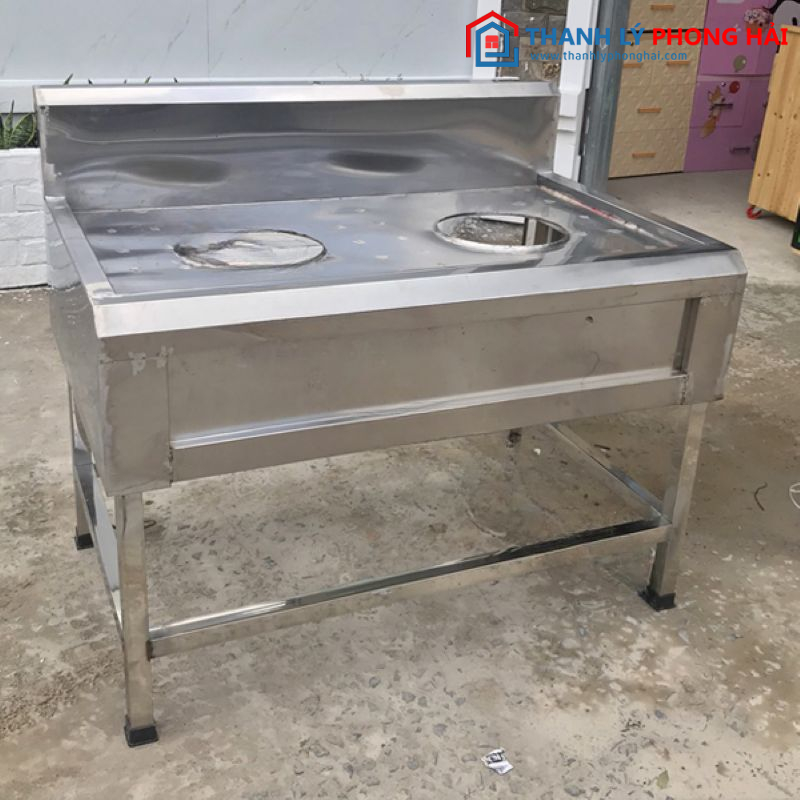 Kệ bếp công nghiệp inox hiện đại