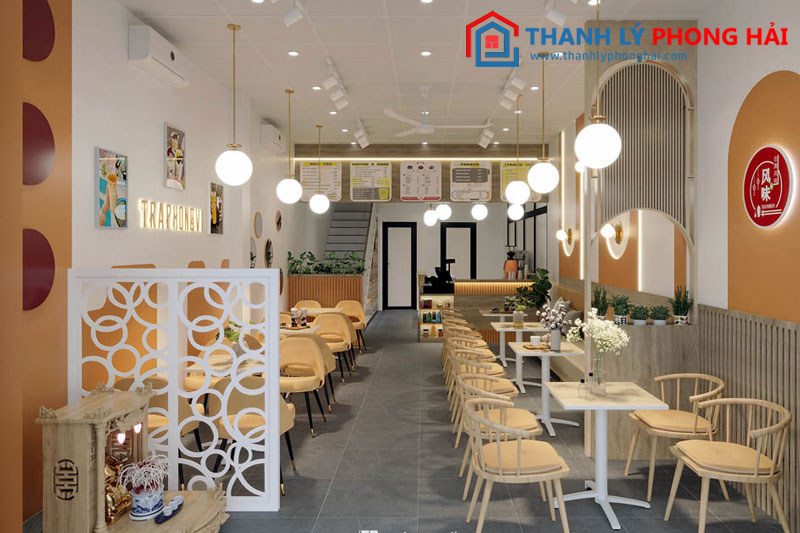 Thu mua bàn ăn kết hợp quán cafe