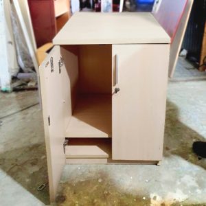 Tủ Gỗ 2 Cánh Cũ Thấp ngang thấp mở 1 cửa