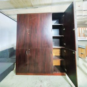 Tủ Gỗ 8 Cánh Đựng Hồ Sơ Cũ 1m7