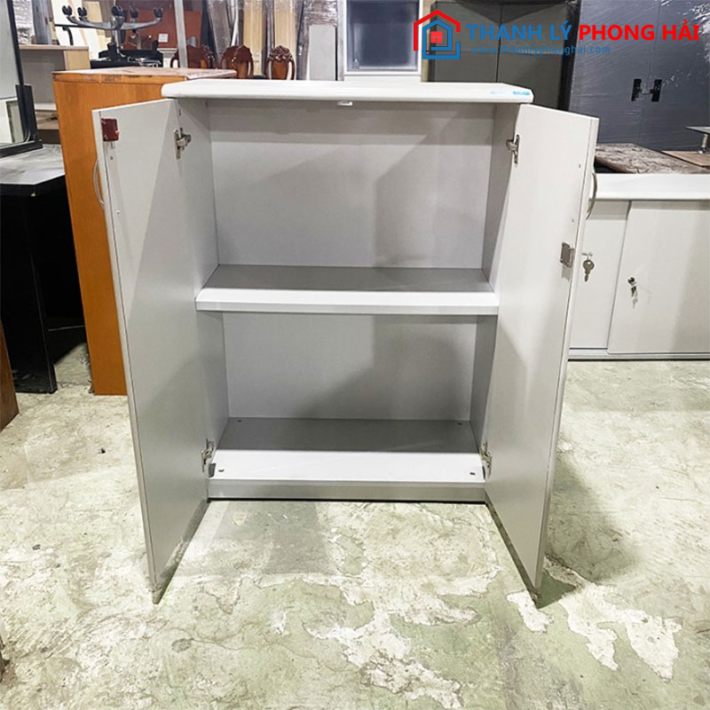 Tủ Hồ Sơ 2 Cánh 80cm Cũ Dành Cho Văn Phòng