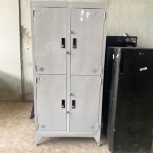 Thanh Lý Tủ Locker Sắt 4 Cánh Dày Dặn 85cm Mới 99%