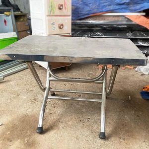 Bàn Inox Chữ Nhật Đa Năng 70cm Cũ 2