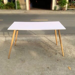Bàn Làm Việc Mặt Gỗ Phủ Melamine 1m2 Cũ 2