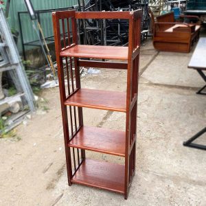 Kệ Sách 4 Tầng Gỗ Thiết Kế Đứng 45cm Cũ 2