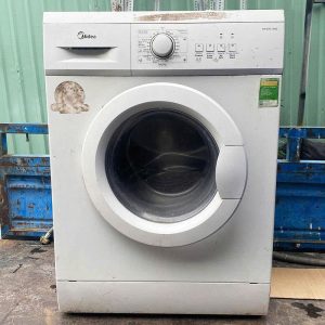 Máy Giặt Lồng Ngang Midea Màu Trắng Cũ 3