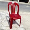 Ghế Nhựa Qui Phúc Màu Đỏ