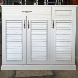 Tủ Giày Gỗ Cao Su 3 Cánh 1