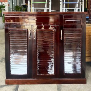 Tủ Giày Gỗ Cao Su 3 Cánh 3