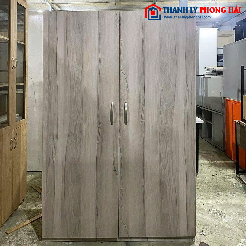 Tủ Gỗ Công Nghiệp 2 Cánh 1m2 Cũ 1