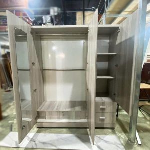Tủ Quần Áo 3 Cánh Gỗ MDF 1m6 Cũ 2