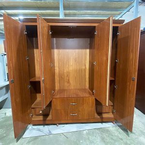 Tủ Quần Áo Gỗ MDF Phủ Melamine 1m8 Cũ 2