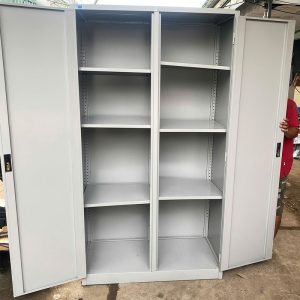 Tủ Sắt Hòa Phát 1m Cũ 2 Cánh 6 Đợt