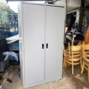 Tủ Sắt Hòa Phát 1m Cũ 2 Cánh 6 Đợt