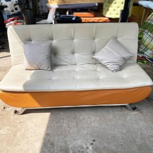 Băng Sofa Bed Da Mặt Nút 1m7 Cũ 2